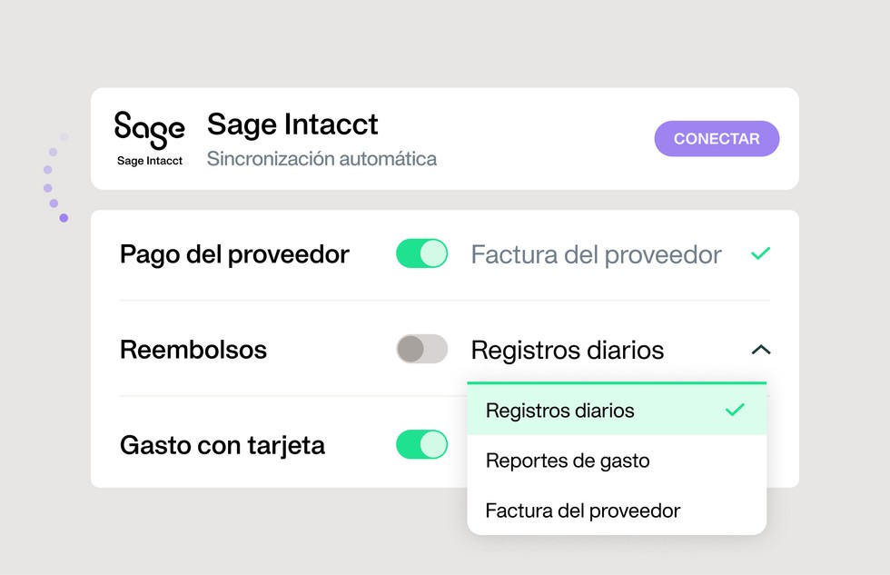 Con la integracion nativa de payhawk es realmente fácil personalizar la configuración